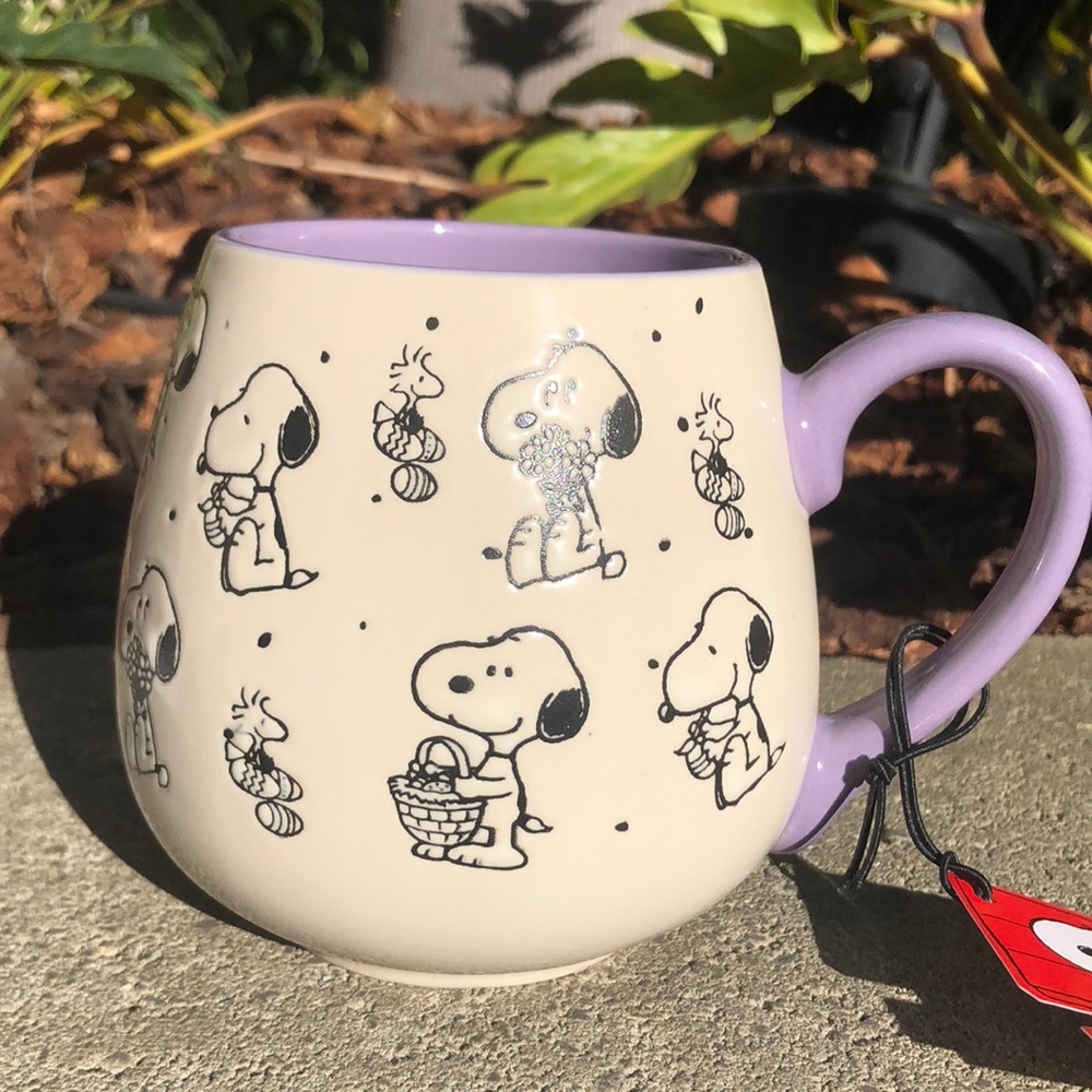 Peanuts Easter SNOOPY Mug with Woodstock